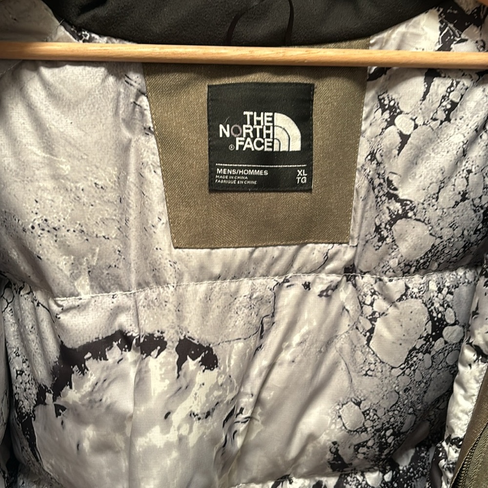 The North Face Tan Puffer Jacket - Picture 2 of 9